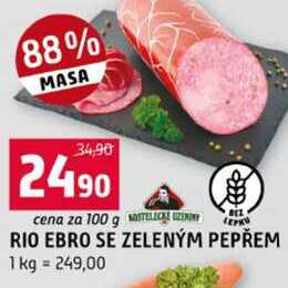 RIO EBRO SE ZELENÝM PEPŘEM 100g