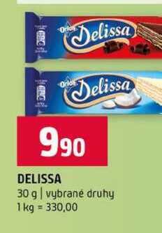DELISSA 30 g vybrané druhy