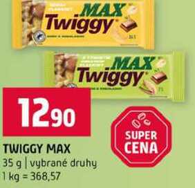 TWIGGY MAX 35 g vybrané druhy