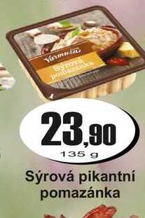 Sýrová pikantní pomazánka 135 g