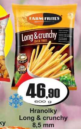 Hranolky 600 Long & crunchy 8,5 mm