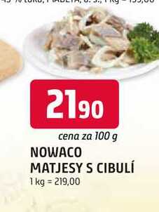 NOWACO MATJESYS CIBULÍ 100g