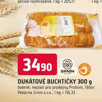 DUKÁTOVÉ BUCHTIČKY 300 g balené