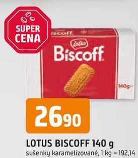 LOTUS BISCOFF 140 g sušenky karamelizované