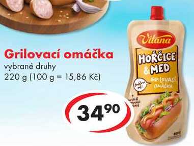 Grilovací omáčka, 220 g