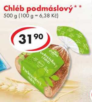 Chléb podmáslový, 500 g