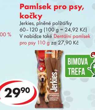 Pamlsek pro psy, kočky, 60-120 g