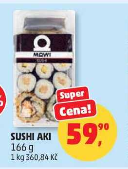MOWI SUSHI AKI 166g