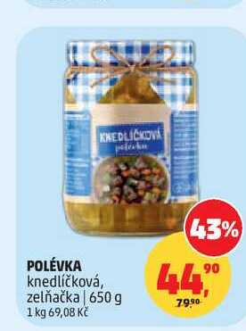 KNEDLIČKOVA POLÉVKA 650 g
