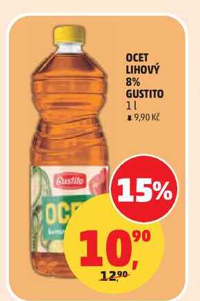 GUSTITO OCET LIHOVÝ 8% 1l
