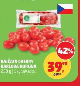 KARLOVA KORUNA RAJČATA CHERRY 250 g