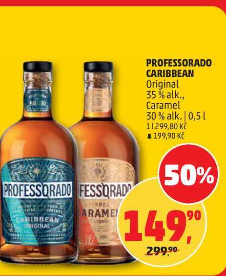 PROFESSORADO CARIBBEAN Original 35% alk., 0,5L