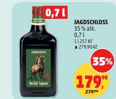 JAGDSCHLOSS 35% alk. 0,7l