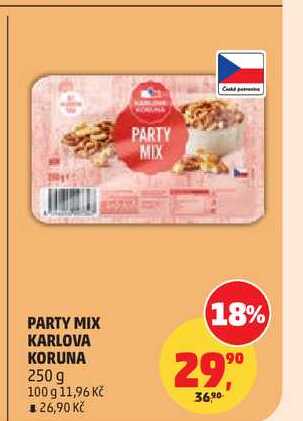 KARLOVA KORUNA PARTY MIX 250 g 