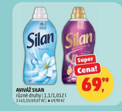 Silan aviváž 1,1 l, vybrané druhy