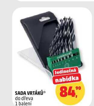 SADA VRTÁKŮ do dřeva 1 balení