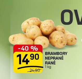 BRAMBORY NEPRANÉ RANÉ 1 kg 