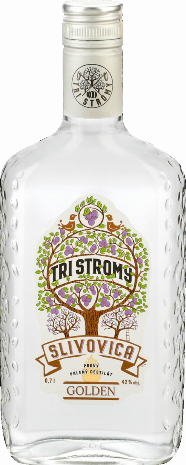 Tri Stromy Slivovice 42%
