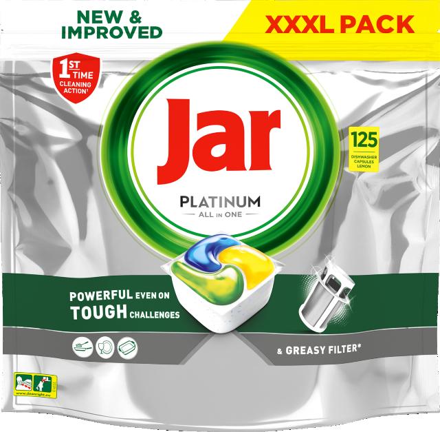 Jar Kapsle na nádobí Platinum Yellow