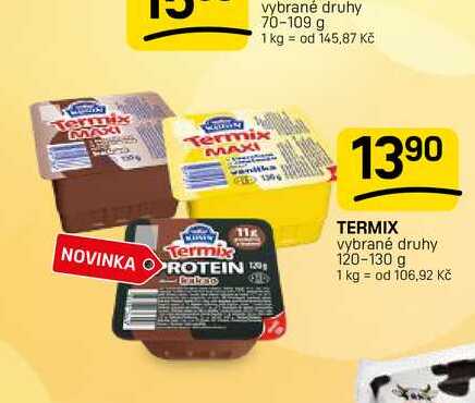 TERMIX vybrané druhy 120-130 g