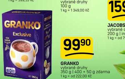 GRANKO vybrané druhy 350 g