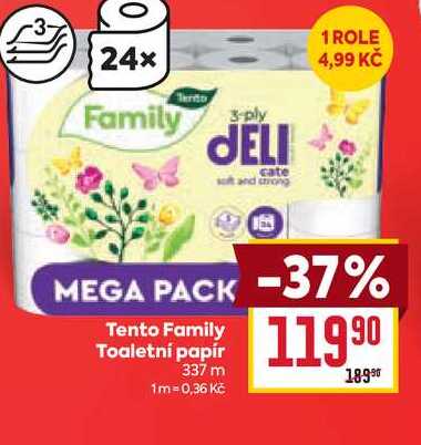 Tento Family Toaletní papír 337 m 