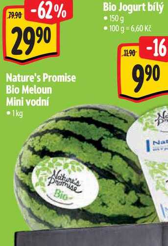 Nature's Promise Bio Meloun Mini vodní, 1 kg