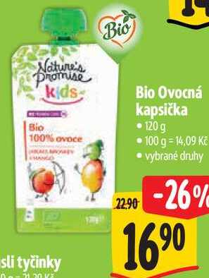 Bio Ovocná kapsička, 120 g