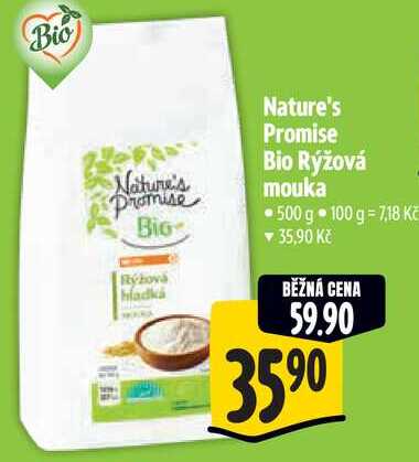 Nature's Promise Bio Rýžová mouka, 500 g