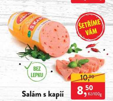 Salám s kapií 100g 