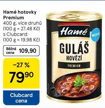Hamé hotovky Premium, 400 g