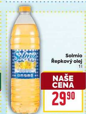Solmio Řepkový olej 1l