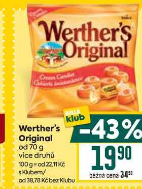 Werther's Original od 70 g  