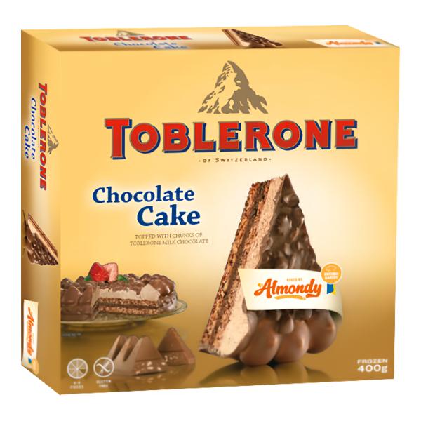 Almondy Toblerone čokoládový dort