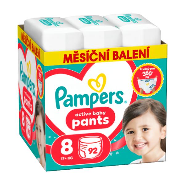 Pampers Plenkové kalhotky Monthly Box, vel. 8 (17+ kg)