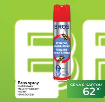 Bros spray Proti Hmyzu Mouchy Komáry 400ml