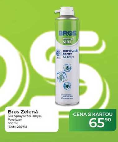 Bros Zelená Sila Spray Proti Hmyzu Paralyzer 300ml
