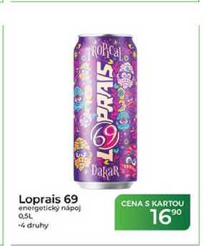 Loprais 69 energetický nápoj 0,5L