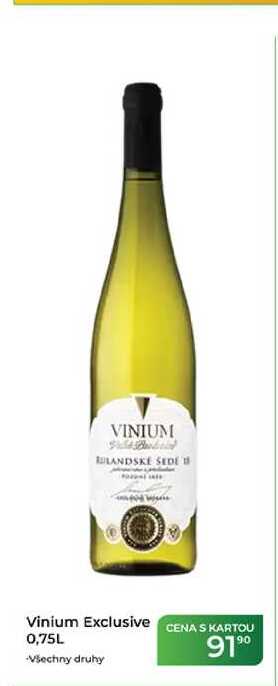 Vinium Exclusive 0,75L