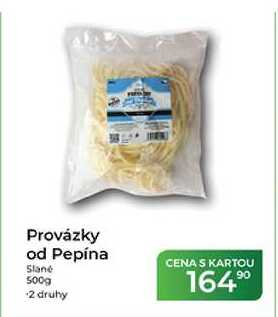 Provázky od Pepína Slané 500g