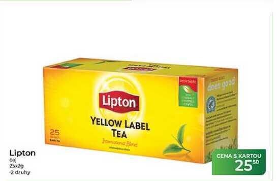 Lipton čaj 25x2 g