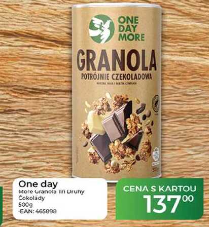 One day More Granola iri Uruny Čokolády 500g