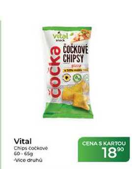 Vital Chips čočkové 60-65g