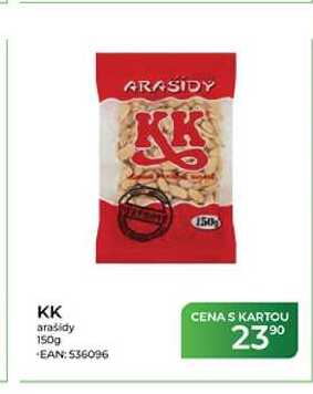 KK arašidy 150g 