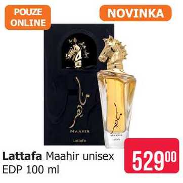 Lattafa Maahir unisex EDP 100 ml 