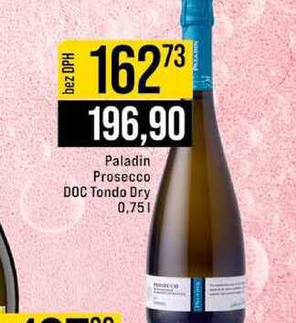 Paladin Prosecco DOC Tondo Dry 0,75l