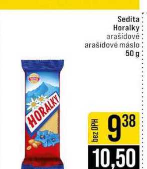Sedita Horalky arašidovė arašidové máslo 50 g
