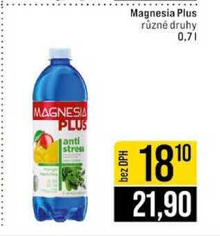 Magnesia Plus různé druhy 0.7l