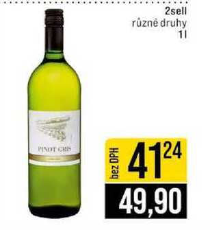 2sell různé druhy 1l