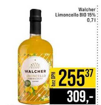 Walcher Limoncello BIO 15% 0,7l